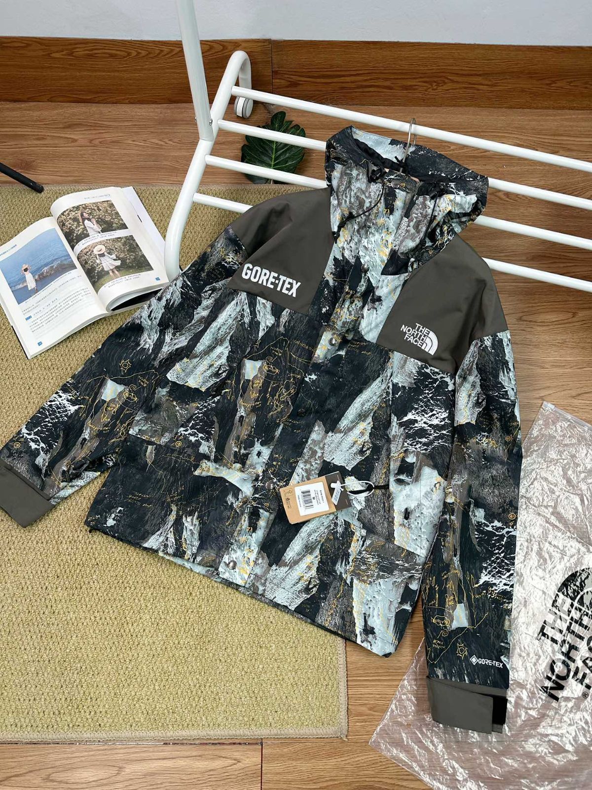 ザ ノース フェイス The North Face UE ライダージャケット GORETEX 防水アウトドアライダージャケット 男女兼用 -MM輸入1