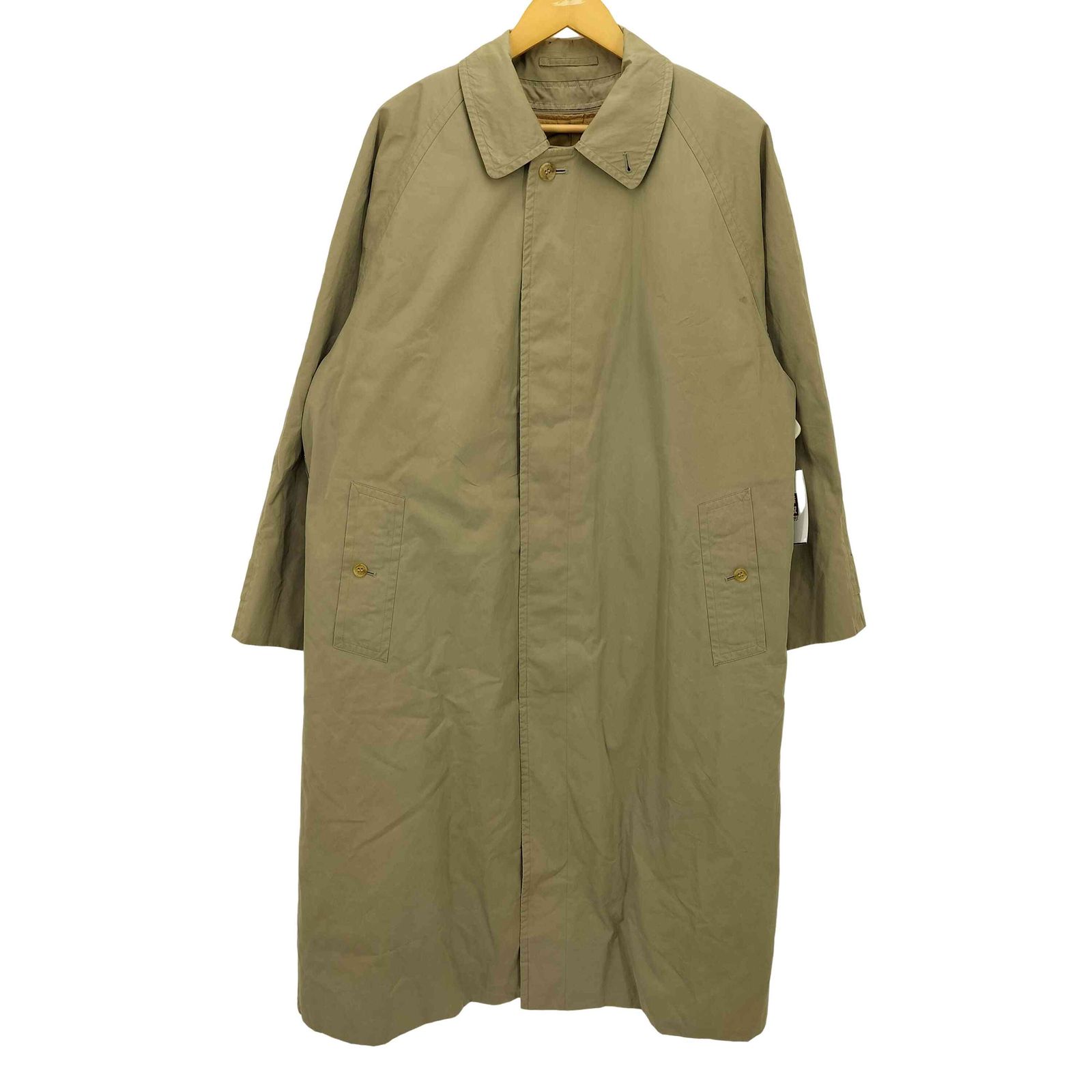 バーバリーズ BURBERRYS 80-90S ウール ノバチェック ライナー付 比翼