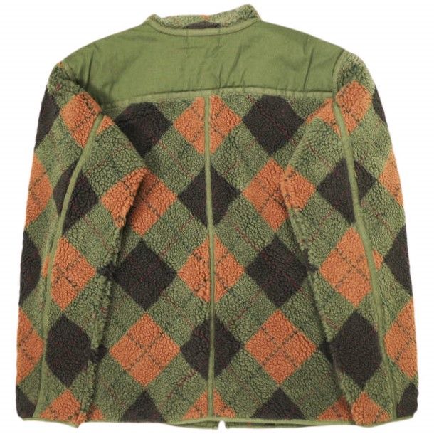 RRL ダブルアールエル FLEECE JACKET ウールブレンド アーガイル