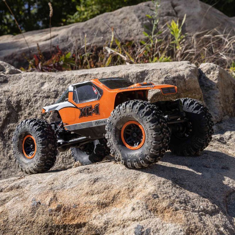 NEW axial AX24 XC-1 4WS CRAWLER 1/24 オレンジ AXI00003T2 - RCF