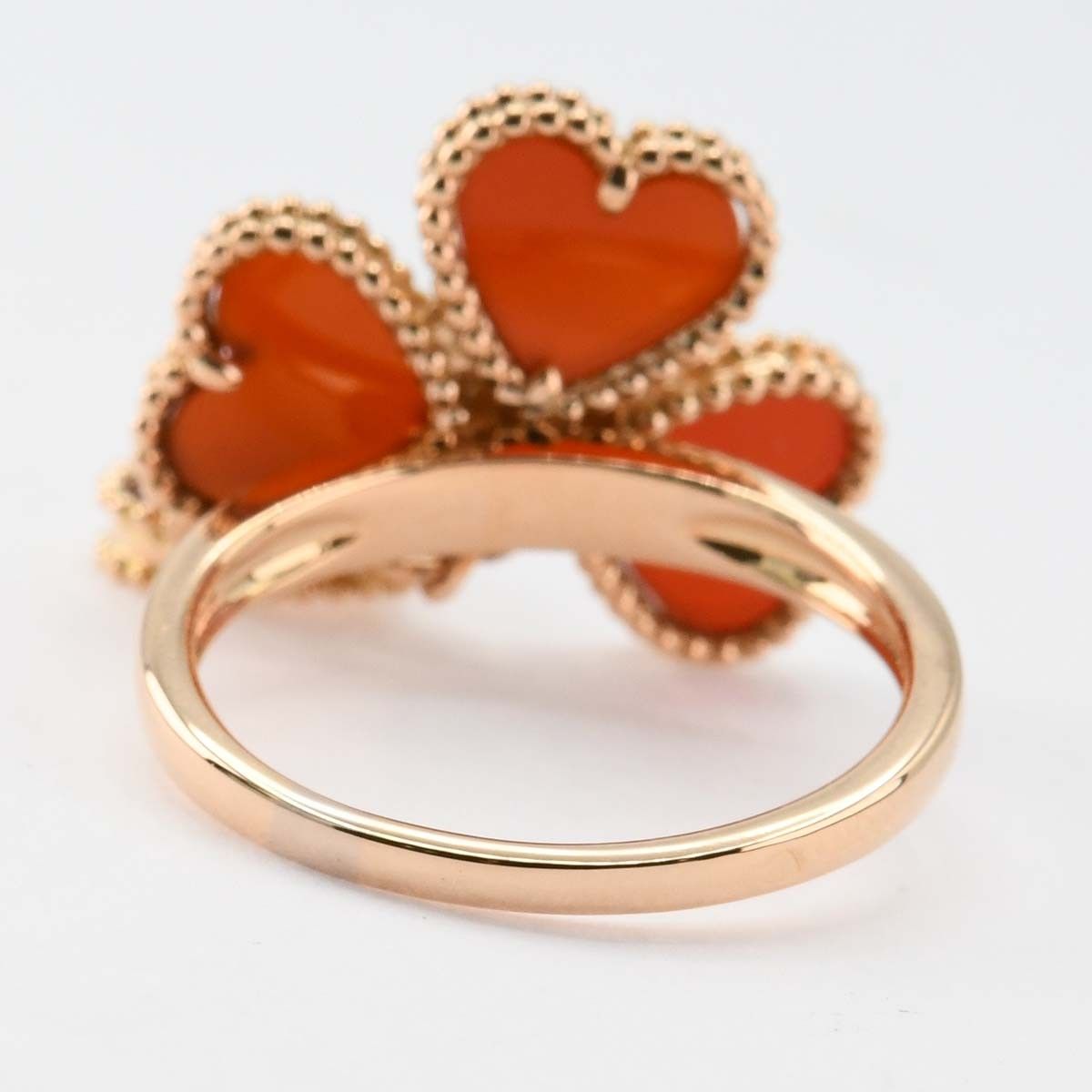⭐︎vancleef&arpels⭐︎スウィート アルハンブラ リングWG スウィート アルハンブラ リング 18K ホワイトゴールド