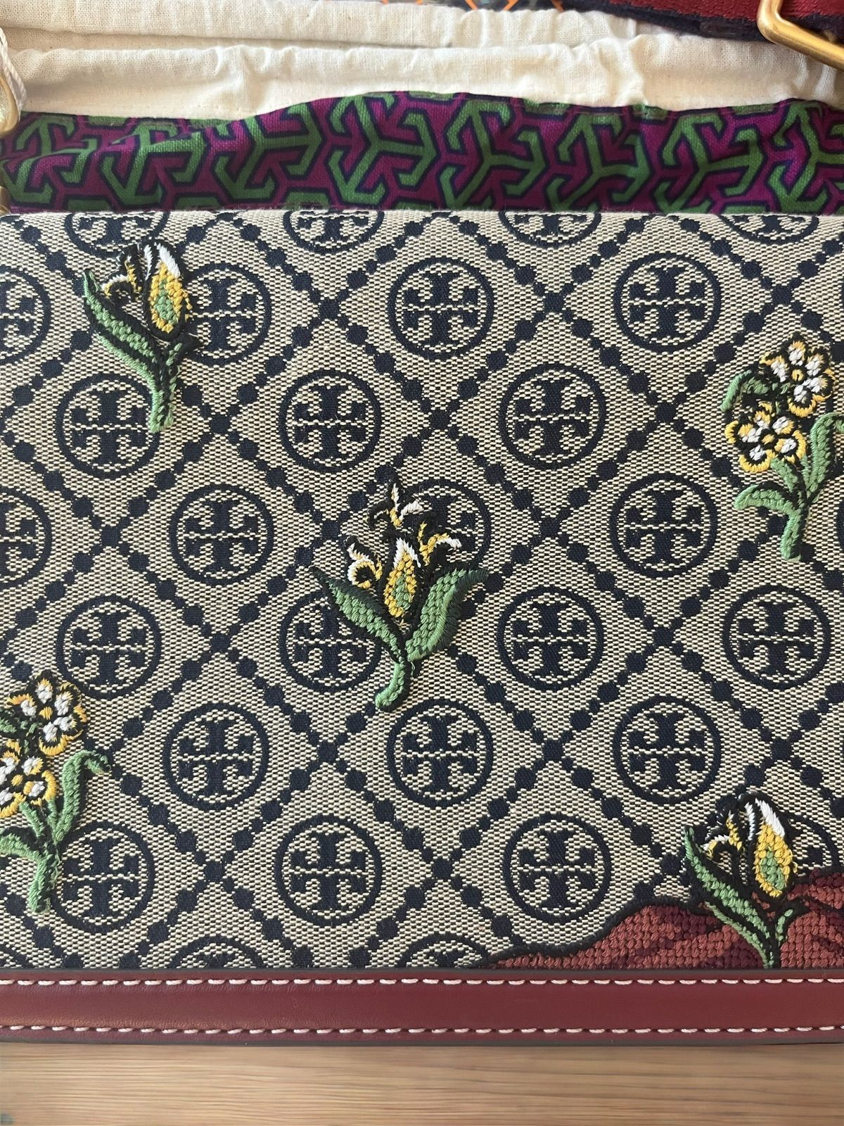 新品未使用品 TORY BURCH(トリーバーチ) 83958 モノグラム ジャガード 