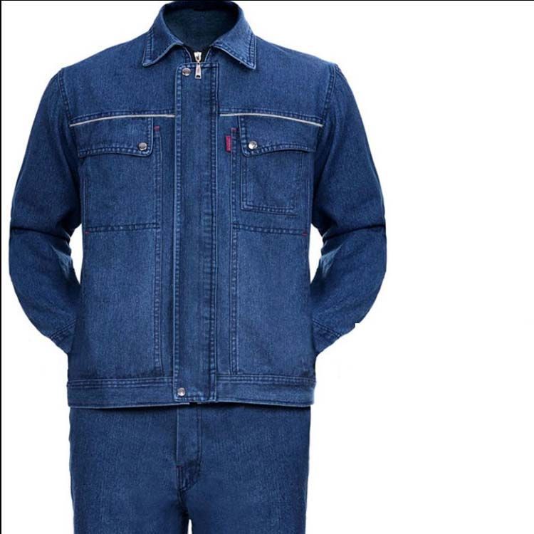 ジョンブル デニム ジャケット カーゴパンツ 上下セット セットアップ L 作業服 上下セット デニムジャケット カーゴパンツ メンズ