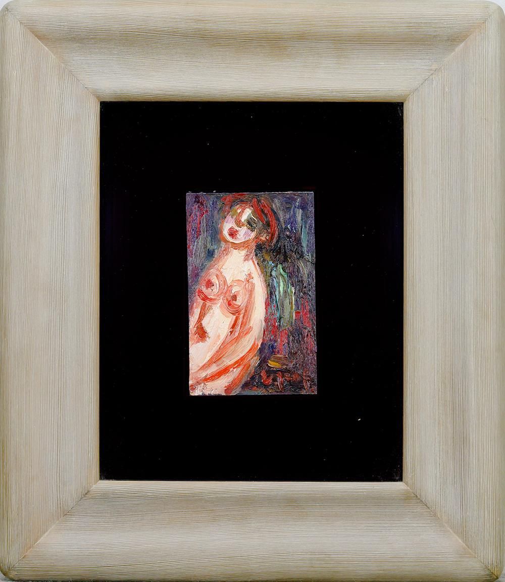 真作】宮木薫（国画会）「雲立ちぬ」 4号