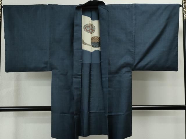 平和屋着物●男性　本場大島紬　アンサンブル　120亀甲　総詰め　正絹　逸品　CAAS6895yc 平和屋着物○男性 本場大島紬 アンサンブル 120亀甲 総詰め 正絹 逸品