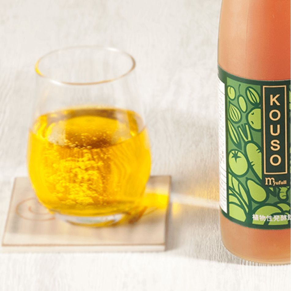 ミューフル KOUSO (植物性発酵飲料 酵素) 500mL / 正規品 酵素ドリンク 原液 酵素ダイエット 酵素液 やさい酵素 フルーツ酵素 リンゴ 発酵飲料 酵素水 酵素ダイエット ファスティング ドリンク 飲み物 植物酵素 健康 美容 プチ断食 栄養補給