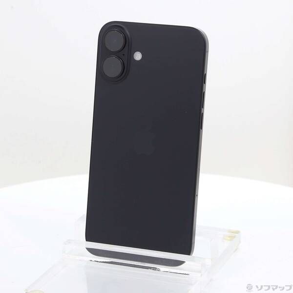 〔 品〕 iPhone16 Plus 256GB ブラック MXVG3J A SIMフリー 198
