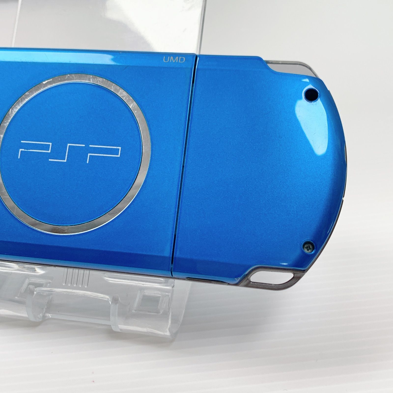 PSP-3000 バイブラントブルー 遊べるセット 動作確認済み 