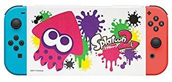 【中古】【非常に良い】Nintendo Switch専用スタンド付きカバー スプラトゥーン2イカ n5ksbvb