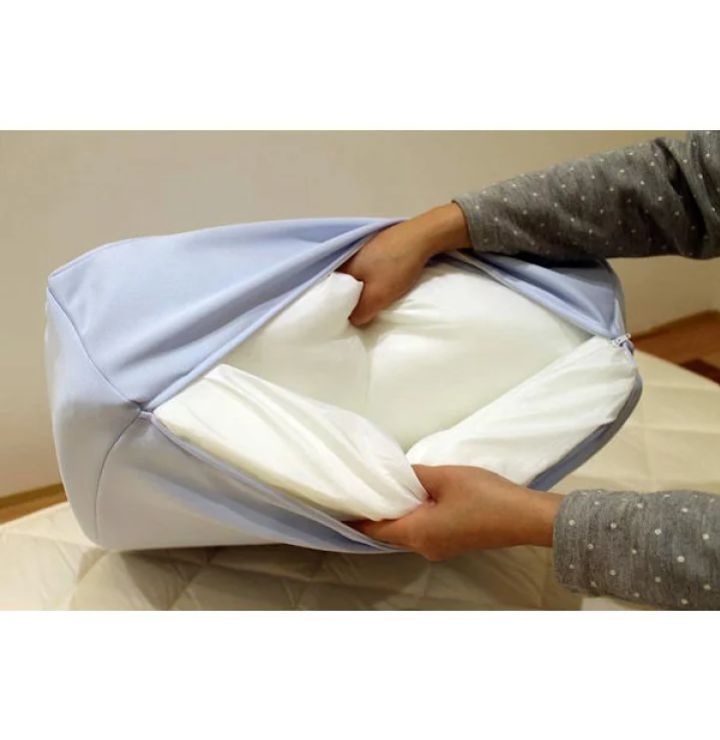 女性 あし枕