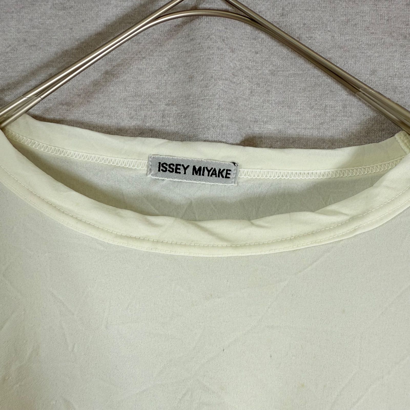 ISSEY MIYAKE ゆるネック レーヨン 長袖 ロングTシャツ ISSEY MIYAKE MEN イッセイミヤケ 長袖 ロング Tシャツ L - メルカリ