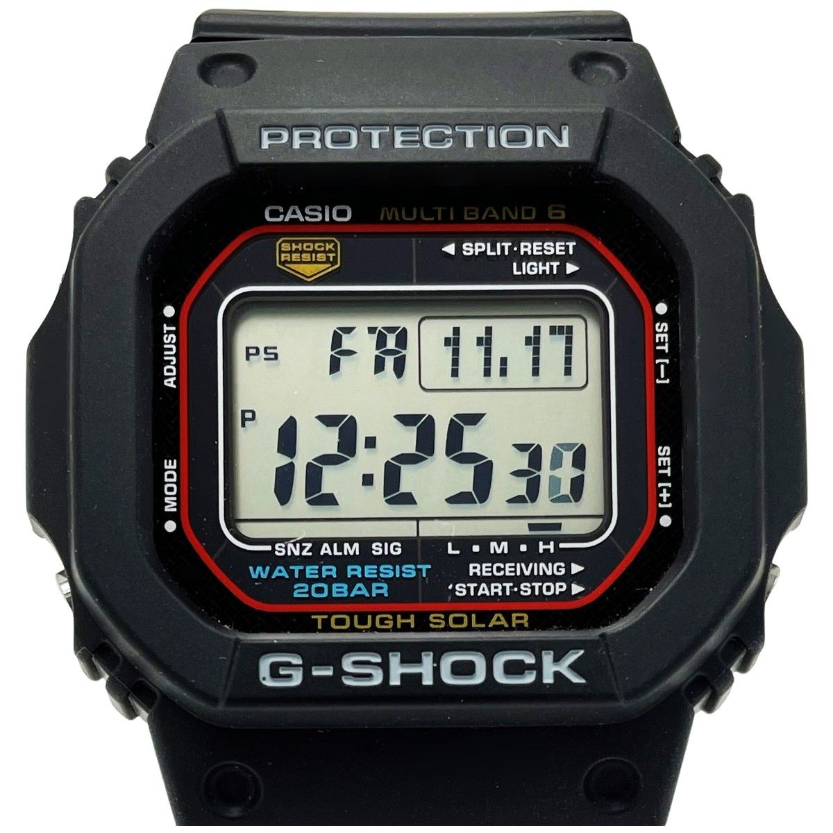 CASIO カシオ G-SHOCK 電波ソーラー GW-M5610U-1JF ブラック デジタル ラバー メンズ 腕時計 箱・取説有 - メルカリ