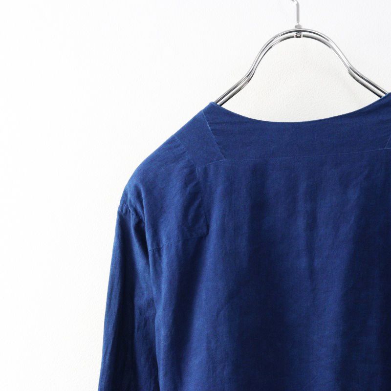 YAECA ギャザーカシュクール インディゴ 【公式通販】