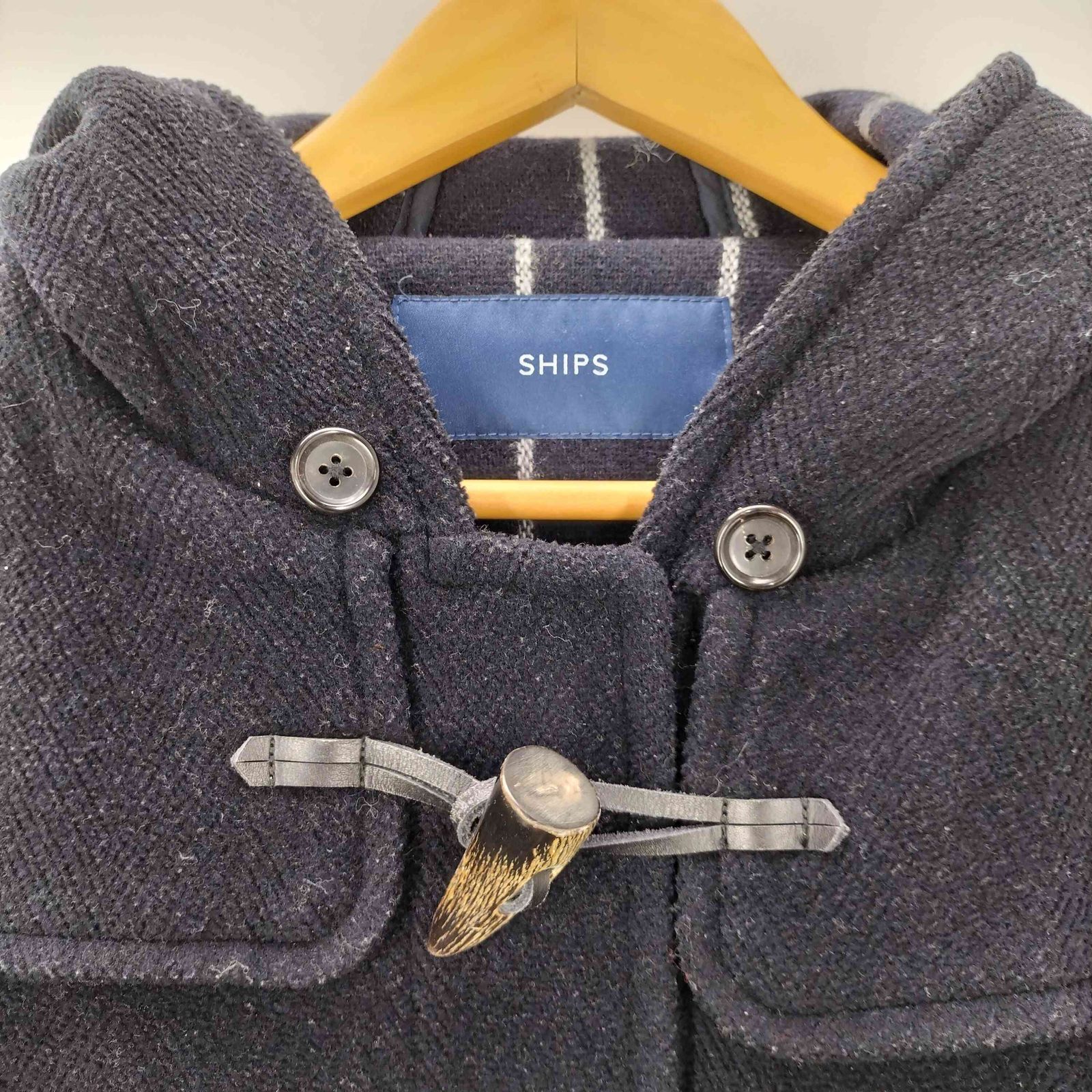 シップス SHIPS VALLOMBROSA ダッフルコート レディース 38