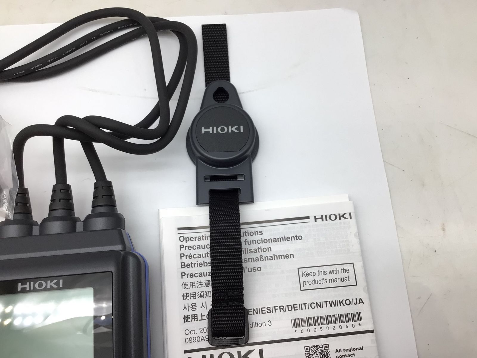 未使用に近い】HIOKI/日置電機 電圧計付検相器 PD3259-50
