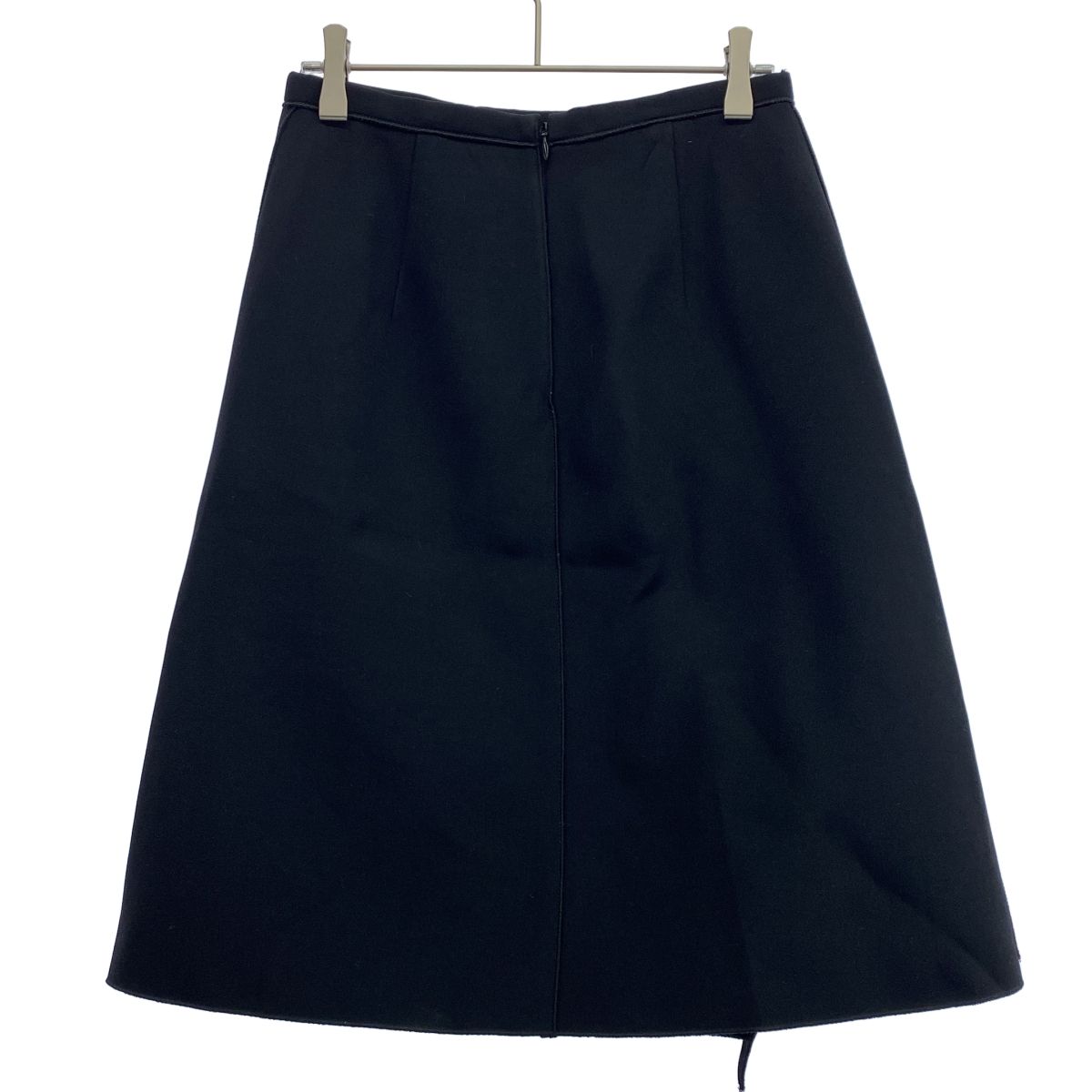 N°21 NUMERO VENTUNO ヌメロ ヴェントゥーノ 21AW フリルスリットスカート P21IN2S C0415336 ブラック 40