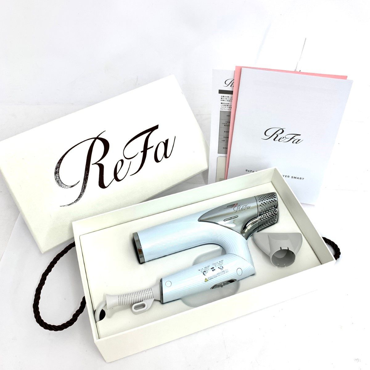 美品 MTG ReFa リファビューテック ドライヤースマート 箱付 RE-AN-02A  