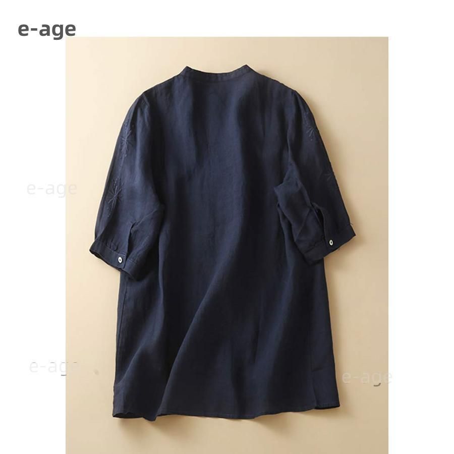 シャツブラウス リネンシャツ ブラウス レディース 夏 リネン シャツ 綿麻シャツ シンプル 可愛い リネン 綿麻 ゆったり カジュアル リネンシャツ 綿麻ブラウス 夏新作 レディース 薄型 綿麻 半袖T
