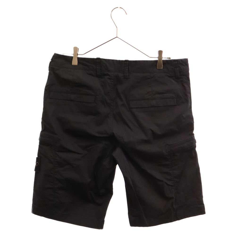 送料無料 18 STONE ISLAND ストーンアイランド 8015L0803 A0029 ブラック カーゴショーツ ショートパンツ size 31 STONE ISLAND ストーンアイランド ハーフパンツ 8015L0803