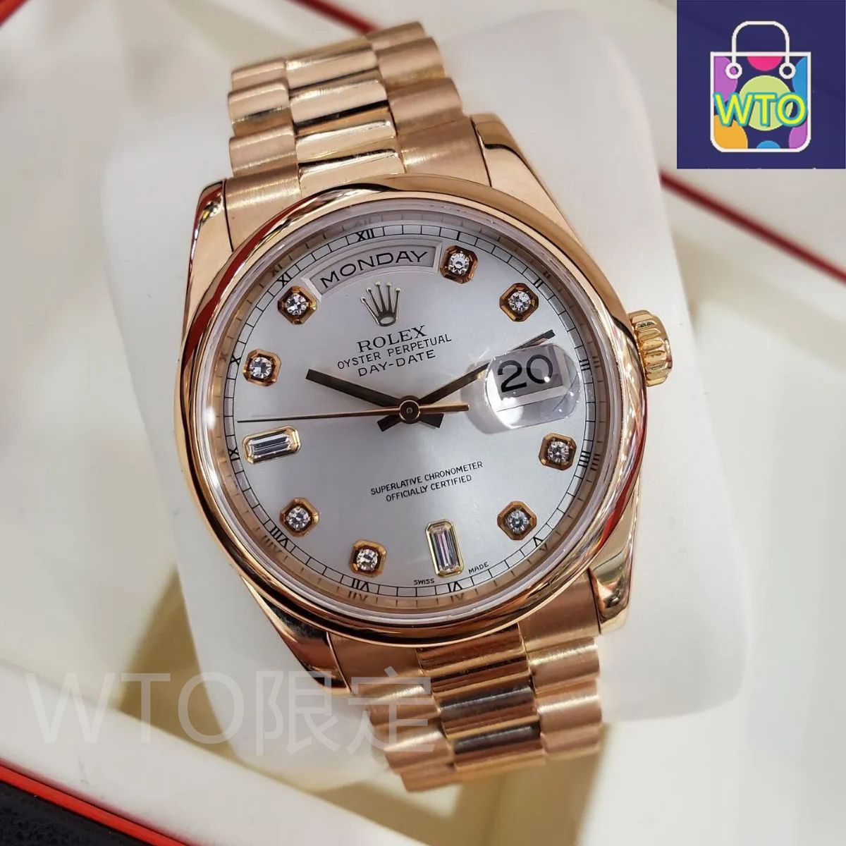 リリココさん、専用です。 楽天市場】ROLEX○デイデイト 118205 エバーローズ ピンク