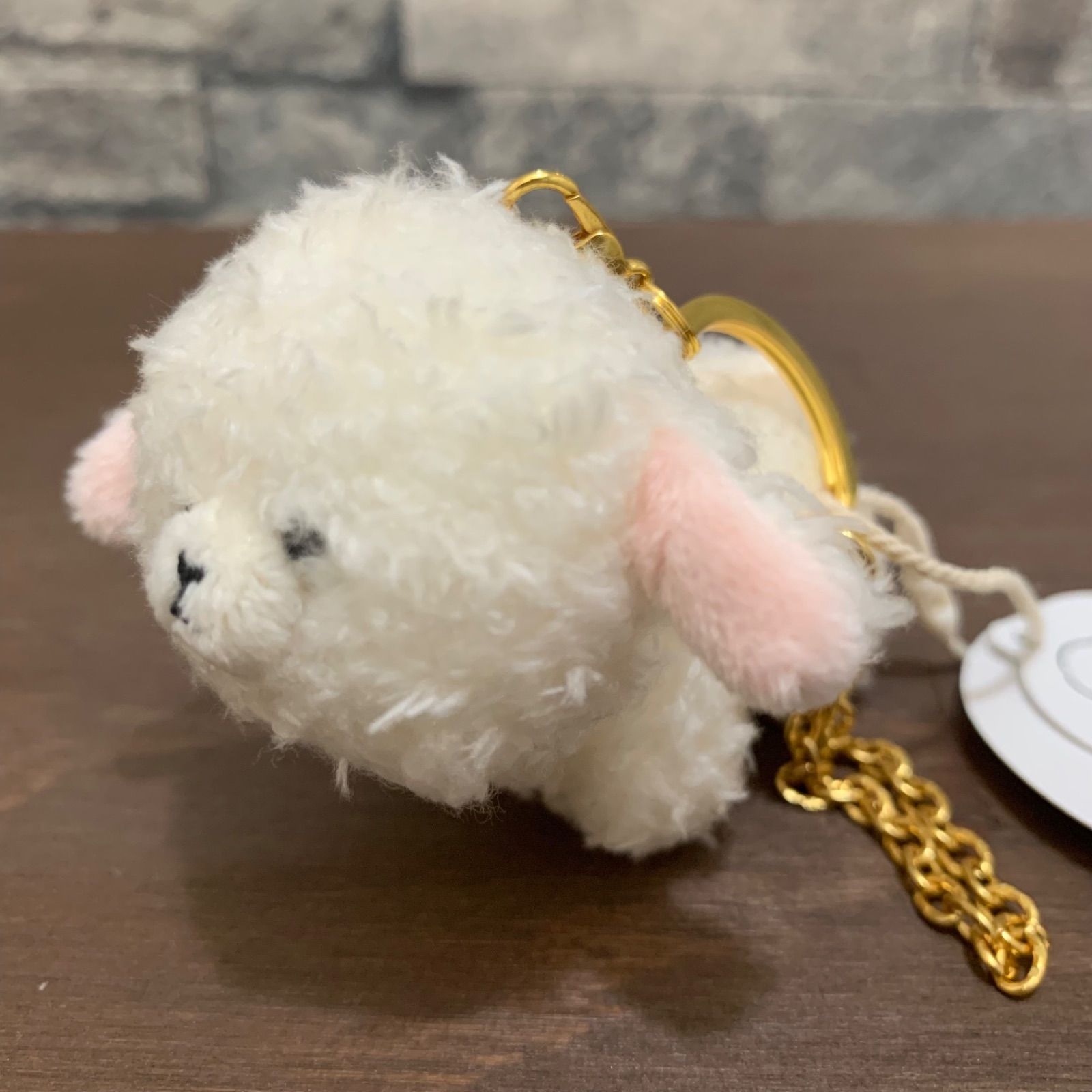 キーチャーム ラム ひつじ ヒツジ 羊 可愛い マスコット ぬいぐるみ
