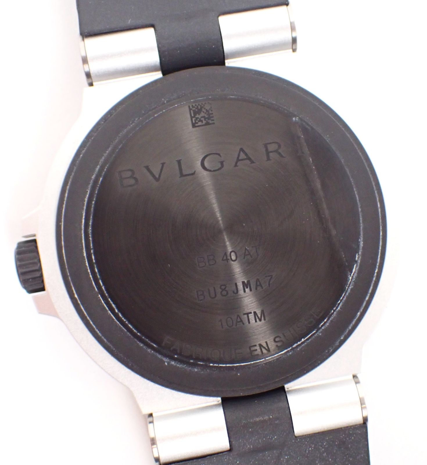 美品 BVLGARI(ブルガリ) アルミニウム BB40AT/103445 AL/ラバー AT 