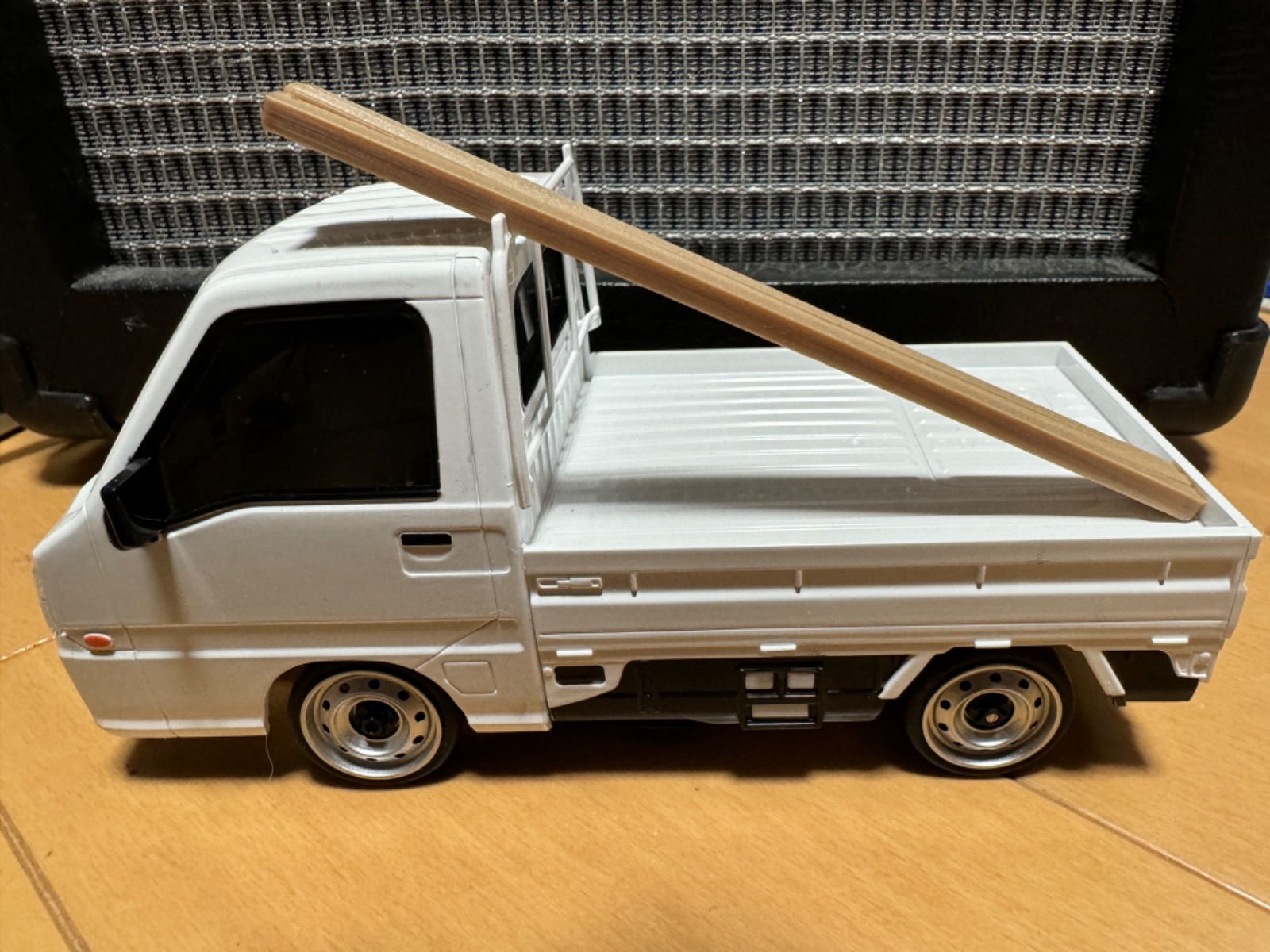 メル72855ホッコウ物流トラック 1/43スケール 京商 1/43 スバル サンバー トラック ホワイト