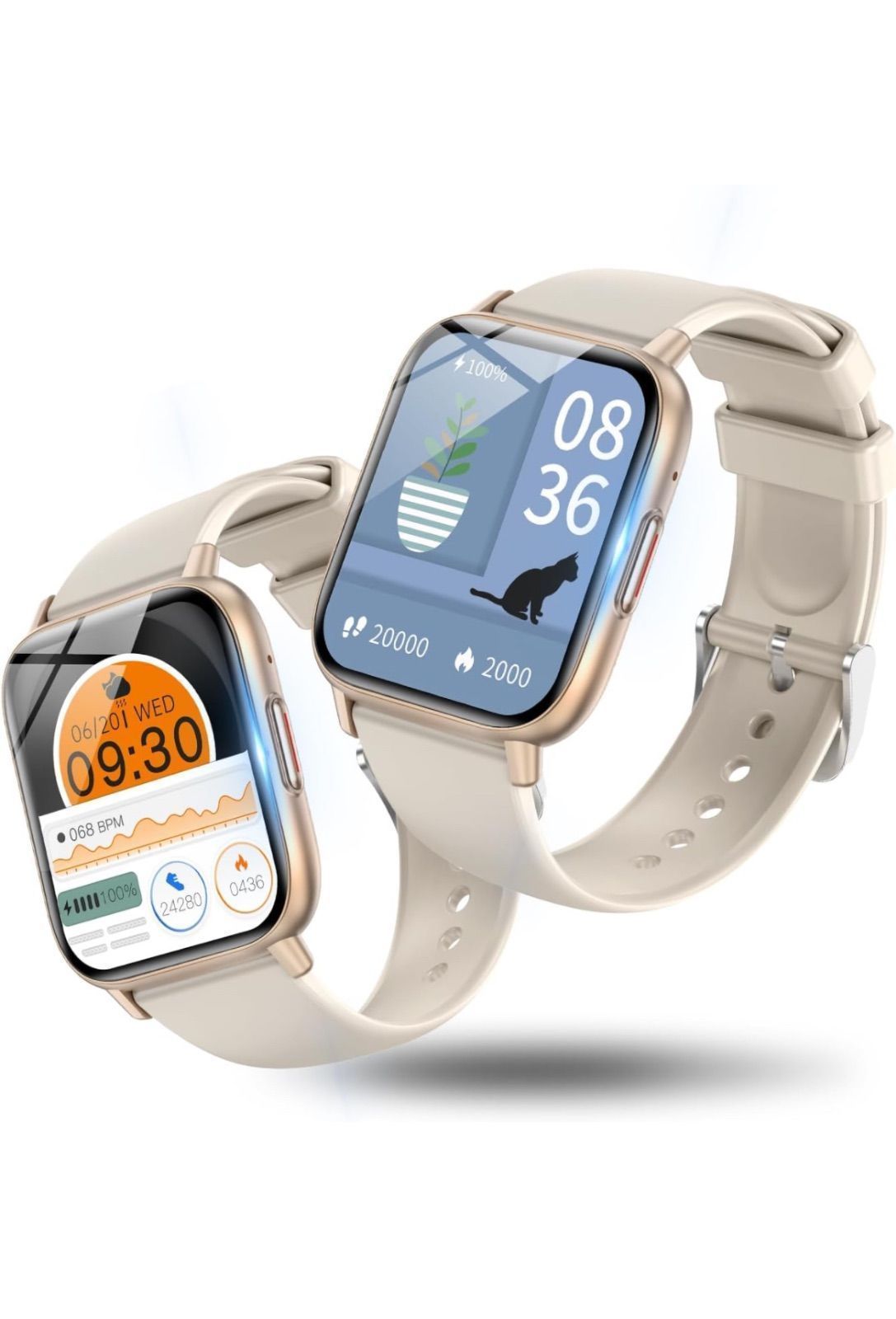 スマートウォッチ 多種機能付き Newluck スマートウォッチ Bluetooth5.3通話機能付き 1.85インチ大画面 Smart Watch スマートウォッチ アンドロイド対応 Android|iPhone対応