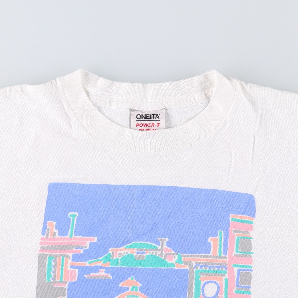 古着 90年代 オニータ ONEITA POWER-T プリントTシャツ USA製 古着 90年代 オニータ ONEITA POWER-T プリントTシャツ USA製