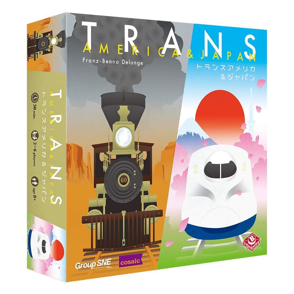 【新着商品】30分 (2-6人用 8才以上向け) トランスアメリカu0026ジャパン ボードゲーム グループSNE