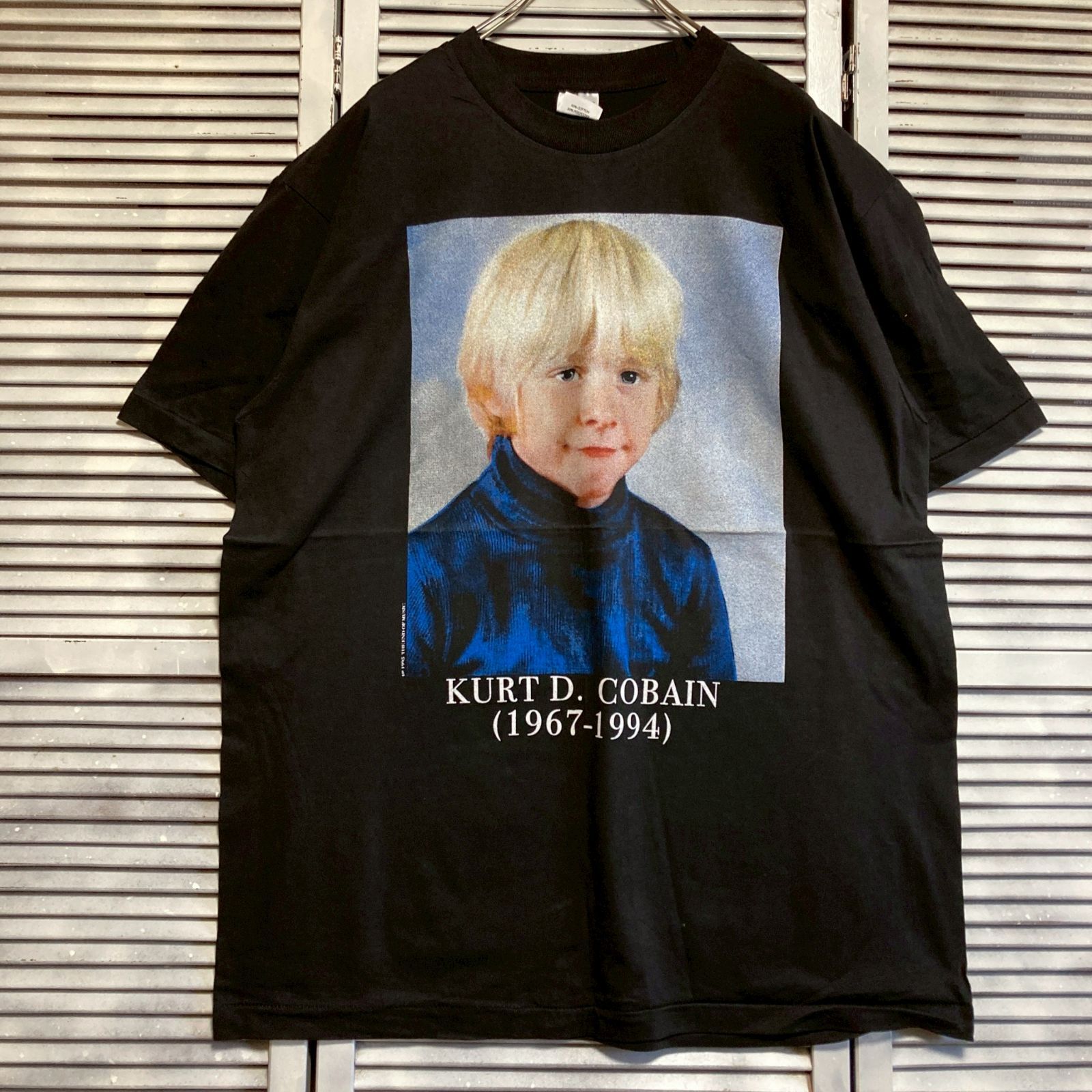BGXS バンド Tシャツ ビンテージ 古着 USA製 黒 カートコバーン 