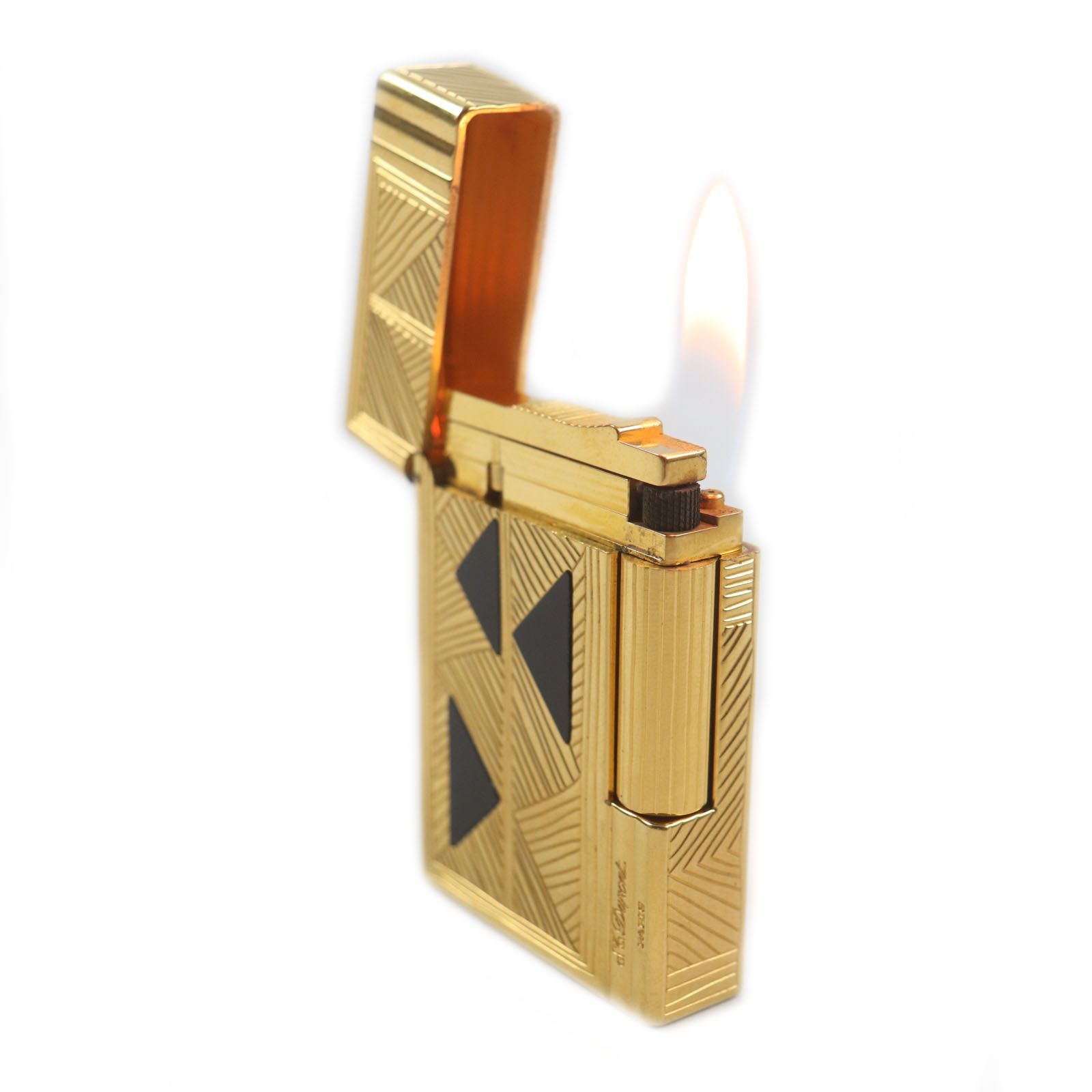 極美品!! デュポン ライター ライン1S マイクロダイヤカット