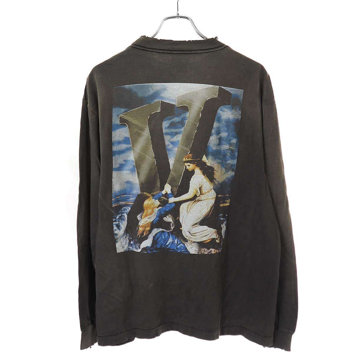 SAINT MICHAEL×VLONE セントマイケル ヴィーローン 22AW VL_LS TEE 
