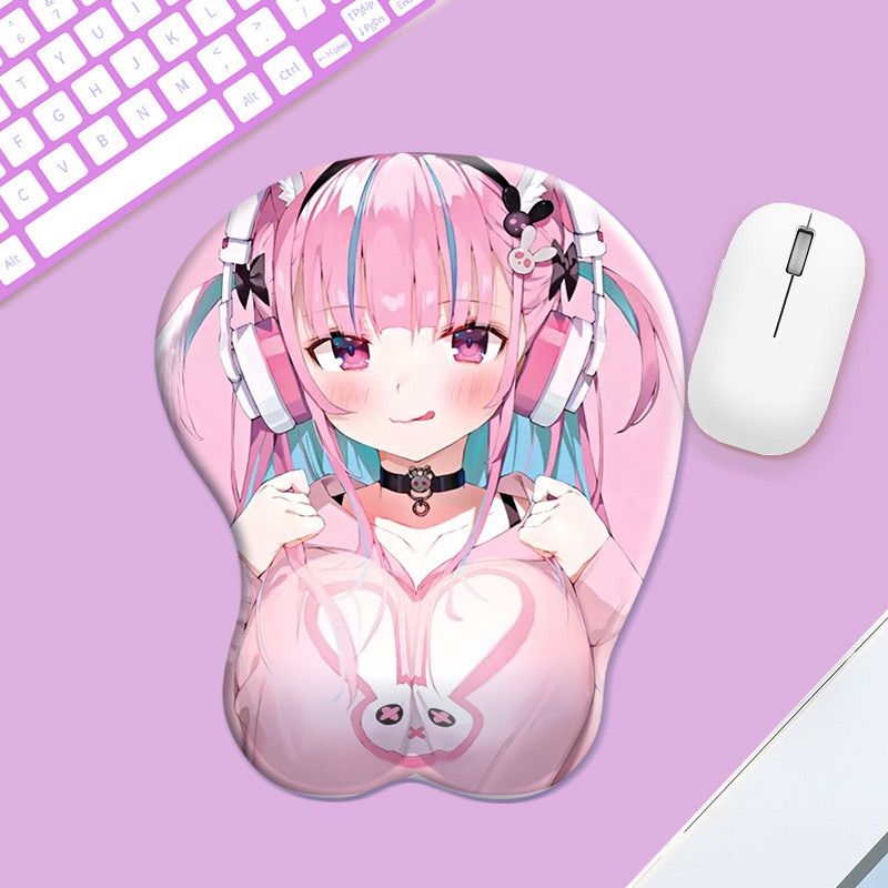 ホロライブ　湊あくあ　 おっぱいマウスパッド 新品未開封