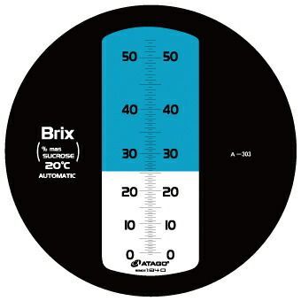 MASTER-53T 手持屈折計 金属製 自動温度補正付