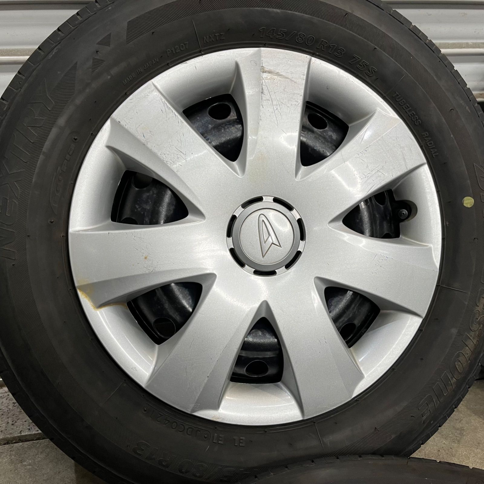 20 21年 145 80R13 ブリヂストン ネクストリー ダイハツ ミラ ムーヴ タント 夏タイヤ