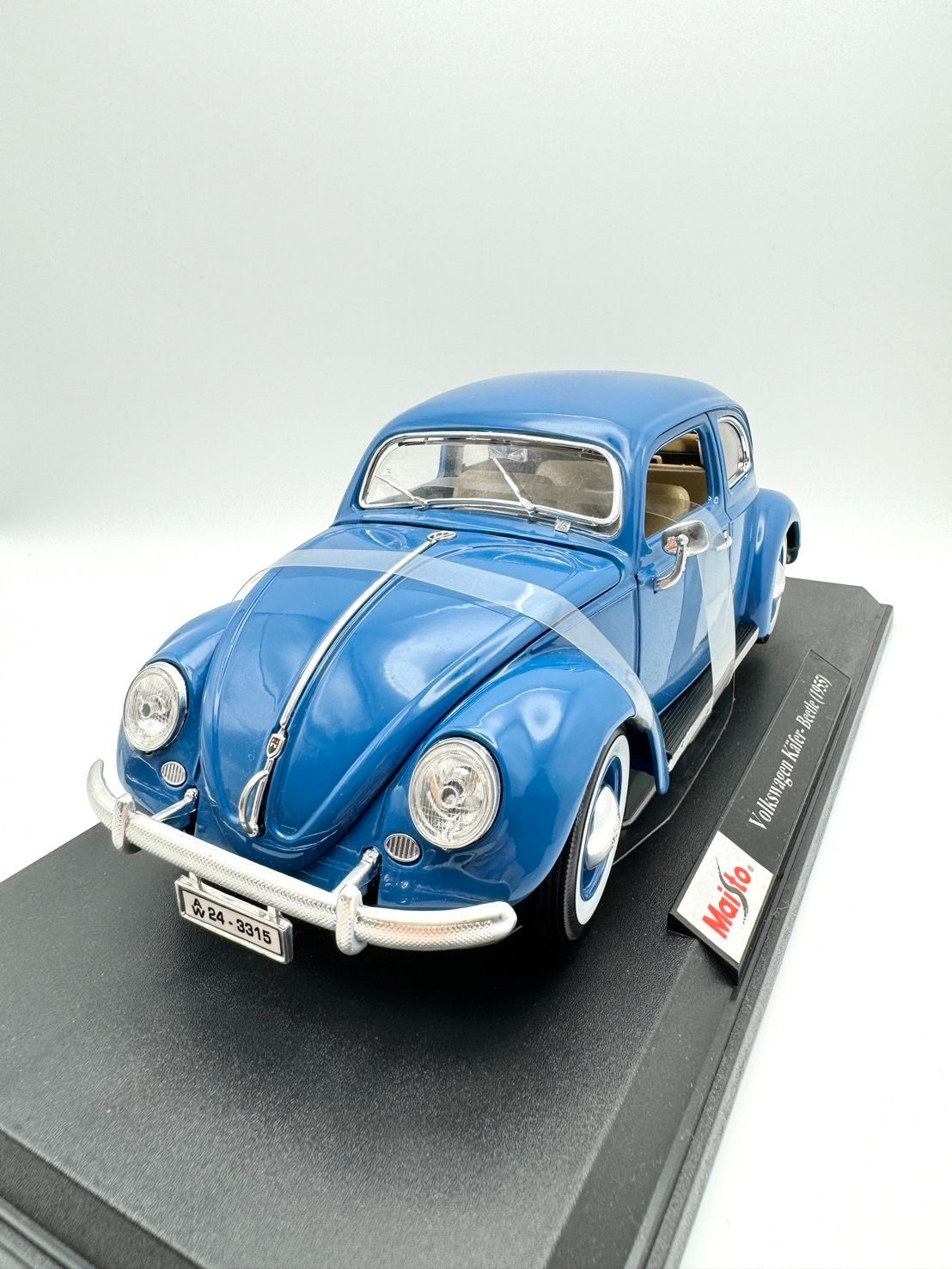 Maisto 1/18 Volkswagen Kafer-Beetle(1955) ブルー マイスト