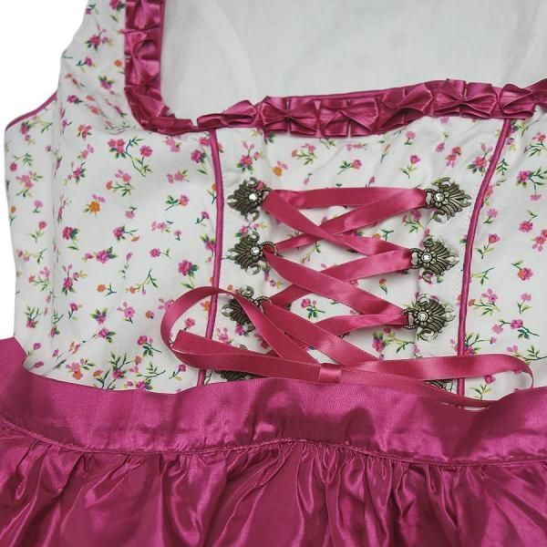 EU vintage ディアンドルワンピース チロリアン ロリータ エプロン