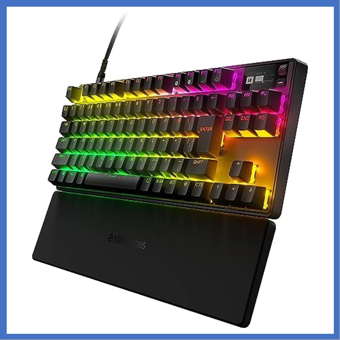 SteelSeries APEX M750 日本語配列 赤軸ゲーミングキーボード - PC周辺機器