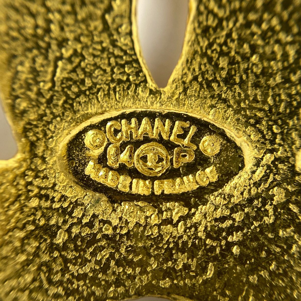 シャネル ブローチ ゴールド 美品 ココマーク GP 中古 CHANEL シャネル CHANEL ココマーク ブローチ スイング ブローチ GP