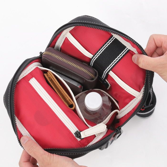 カステルバジャック CASTELBAJAC ルックス ワンショルダーバッグ 049901 49901 049981 49981 ikt02 カステルバジャック ルックス CASTELBAJAC 合皮 横型 -blk