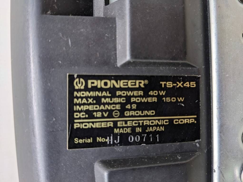 S97502 カロッツェリア TS-X45 光るスピーカー カーオーディオ BRIGHTFACE_UK