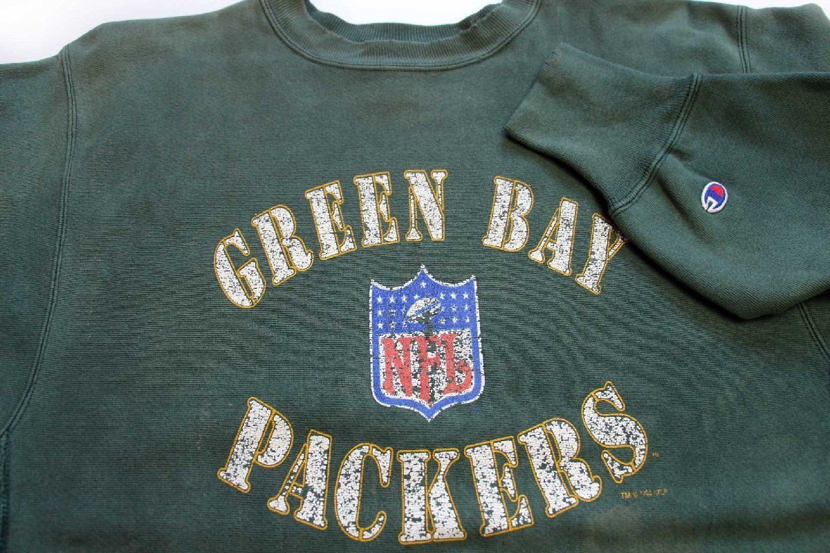 90s メキシコ製 Championチャンピオン NFL GREEN BAY PACKERS