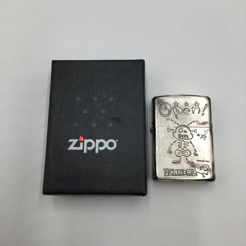 未使用　SCANDAL ZIPPOライター 中古品】ZIPPO ジッポ × SCANDAL スキャンダル 別注 コラボ MAMI