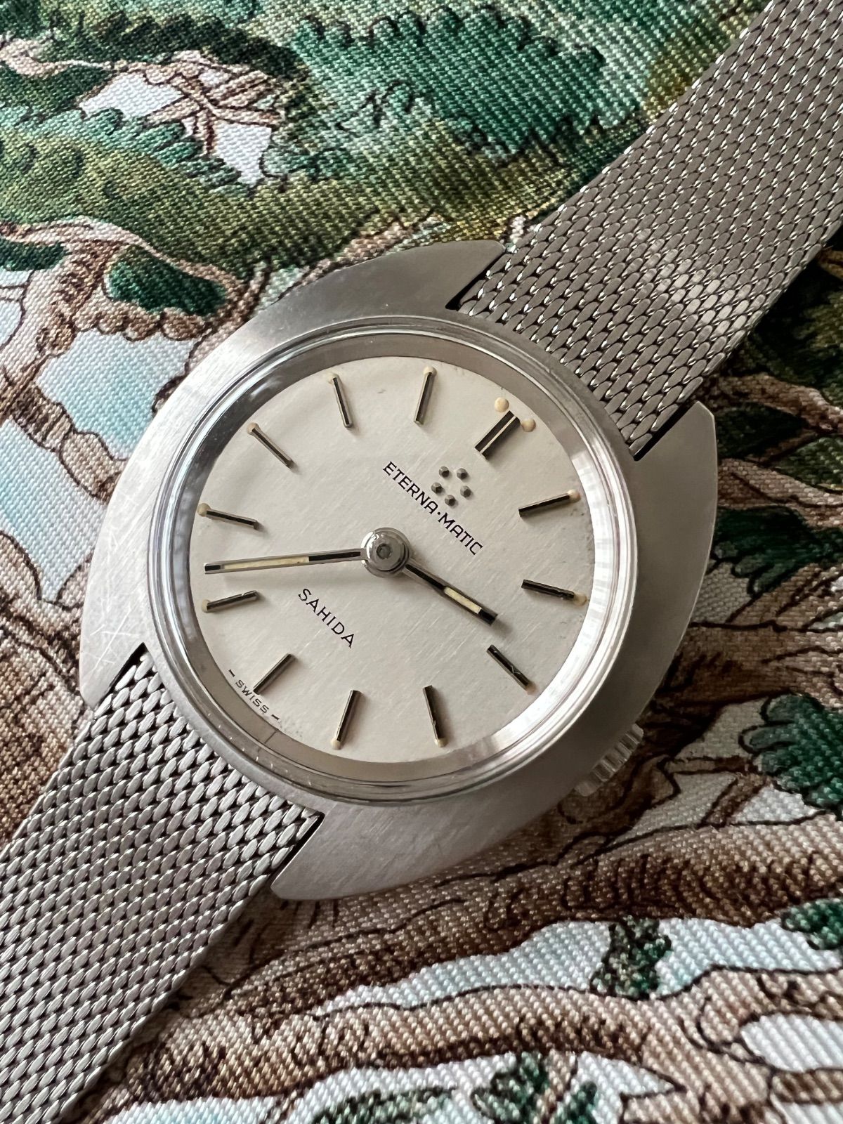 エテルナマチック マティック サヒダ 手巻き アンティーク時計 レディース 稼働品 SAHIDA