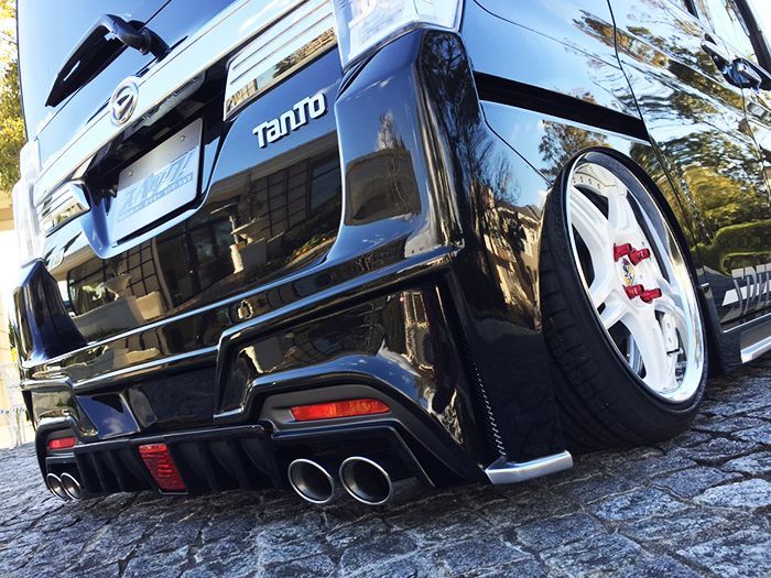 ダイハツ　タントカスタム　リヤバンパー　ＬＡ６００Ｓ　中古品 ダイハツ タントカスタム LA600S リアバンパー交換｜グーネットピット