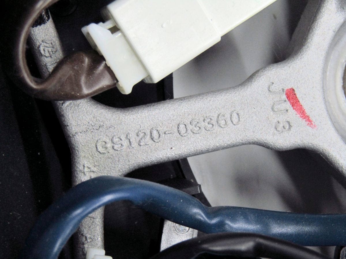 トヨタ 200 クラウン ハイブリッド 後期 純正 ウッドコンビ ハンドル GWS204 ステアリング