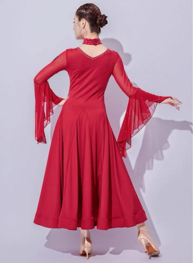 2025年新作 大人気♪花柄スタンダードワンピース 練習着 デモダンス