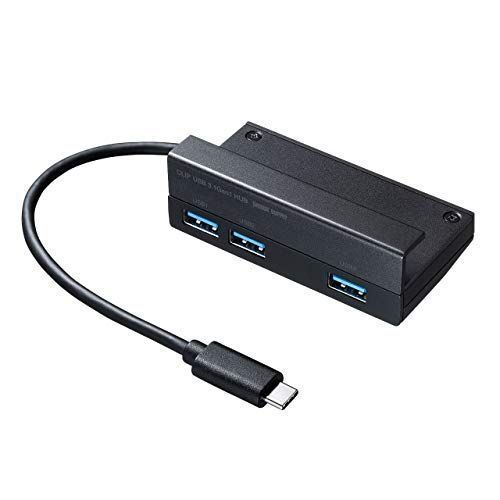 USB A×3ポート サンワサプライ タブレット用USB Type-Cハブ USB-3TCH27BK