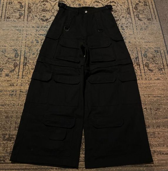 Vetements 23ss wide distressed denim パンツ